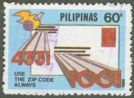 PHILIPPINE ISLANDS 1918 USED BIN $0.50