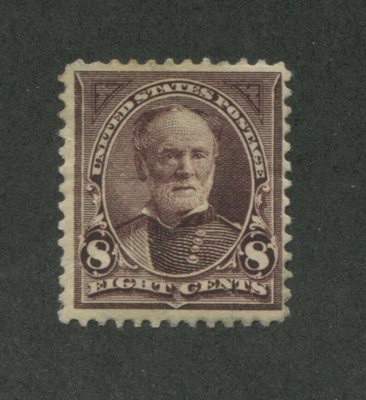 1894 United States Postage Stamp #257 Mint Hinged F/VF Original Gum