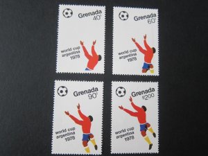 Grenada 1978 Sc 878-881 set MNH