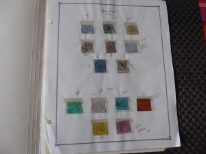 Roman States Classic Extensive Mint/Used Stamp Collection on Scott Intl Album Pa
