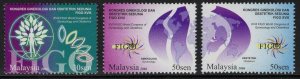 MALAYSIA SG1359/61 2006 18th LIGO WORLD CONGRESS MNH