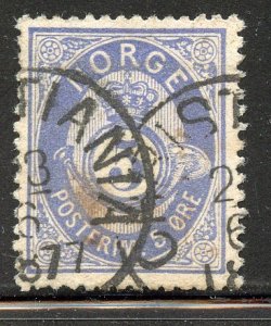 Norway # 24, Used.