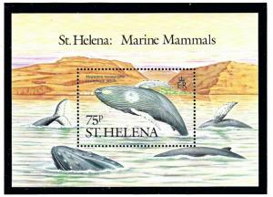 St Helena 487 MNH 1987 Marine Mammals S/S