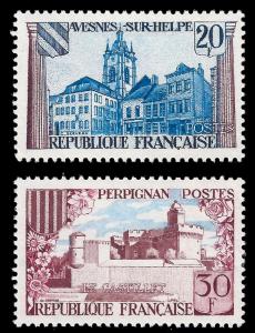 France 1959 Sc 935-35 MH