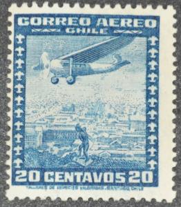 DYNAMITE Stamps: Chile Scott #C32  MNH