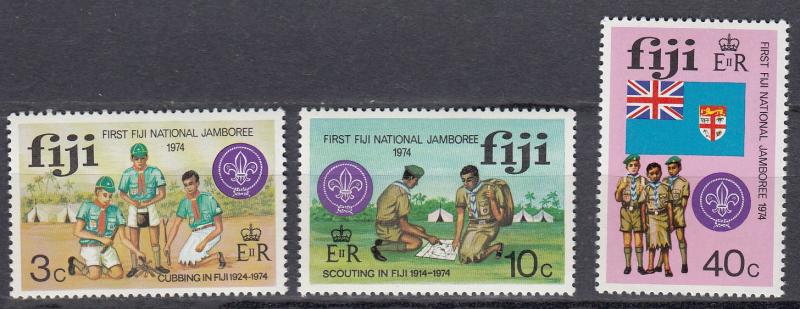 Fiji - 1974 Boy Scouts complete set Sc# 351/353 - MNH (141)