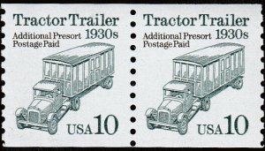 # 2458 MINT NEVER HINGED ( MNH ) 1930''S TRACTOR TRAILER    '
