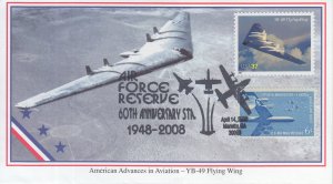 2008 USA Air Force Reserve Mystic Advances Aviation B-49 Pictorial