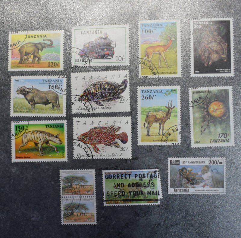 TANZANIA  Stamps  stock page 4D  1990s    ~~L@@K~~