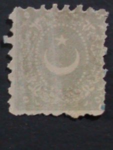 ​TURKEY-OTTOMAN-EMPIRE 1869 SC#24 153 YEARS OLD RARE SURCHARGE MNH STAMP-VF