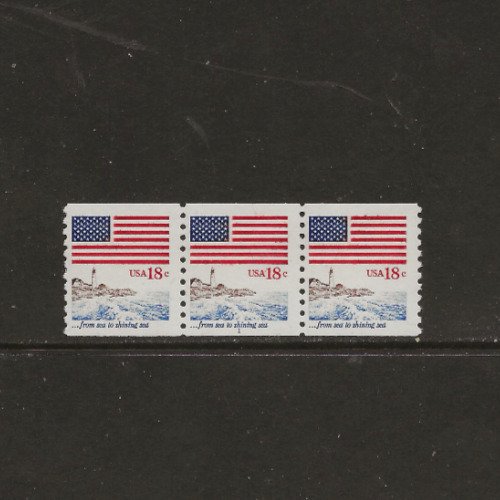US Scott #1891 Strip of 3 Fine/Very Fine MNH Cat. Value $45.00            #613