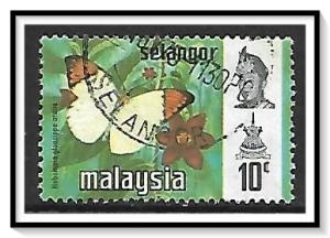 Selangor #132 Sultan & Butterflies Used