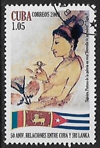 Cuba # 5008 - Relations with Sri Lanka - unused / CTO....{Z10}