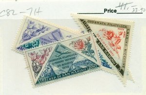 SAN MARINO #C82-7, Mint Hinged, Scott $33.90