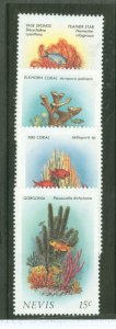 Nevis #503-5 Mint (NH) Single (Complete Set)