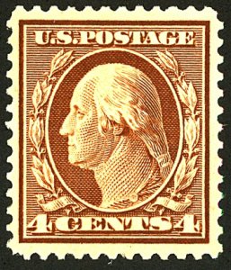 U.S. #334 MINT OG LH