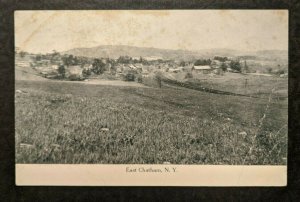 1911 East Chatham NY to Hudson NY Boston and Albany RPC RPPC Cover