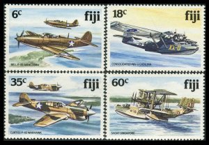 1981 Fiji 448-451 Airplanes 11,00 €