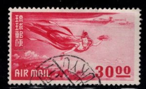 RYUKYU (Okinawa) Scott C6 Used Heavenly Maiden in flight