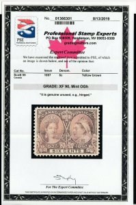 Canada Sc 55, OGh, PSE Graded 90 (SMQ $400.00)