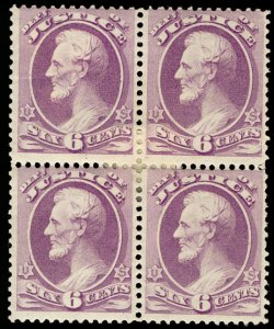 USA #O28 Fine+ OG Hr, Block, post office fresh,  Nice! Retails $1400