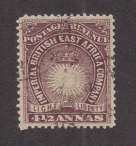 BRITISH EAST AFRICA SC# 20   FVF/U