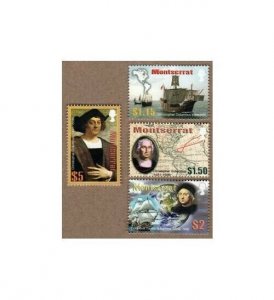 Montserrat - 2006 Columbus 500th Memorial Anniversary - Set of 4 - MNH