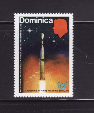 Dominica 354 MNH Launching of Tiros Weather Satellite