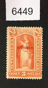 MOMEN: US STAMPS # PR72s TYPE D UNUSED NO GUM SPECIMEN $75 LOT #L 6449