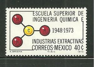 Mexico 1056 MNH Unsaturated Hydrocarbon Molecule