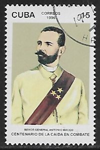 Cuba # 3781 - Antonio Maceo, Portrait - unused CTO.....{Z22}