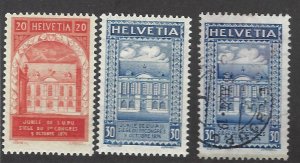 Switzerland SC 204-205 Mint F-VF...Nice Stamps!