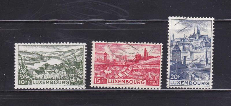 Luxembourg 247-249 U Views (A)