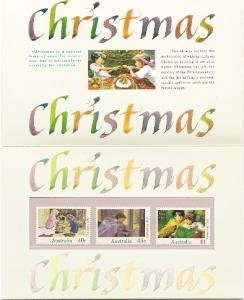 Australia 1303-5 1992 Christmas Post Office Pack