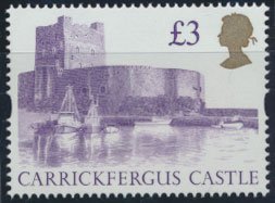 GB  SC# 1447a Carrickfergus Castle 1995  SG 1613a  MNH   as per scan 