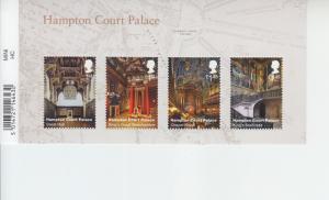 2018 Great Britain Hampton Court Palace MS4 (Scott NA) MNH