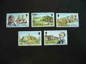 Stamps - Isle of Man - Scott# 177-181 - Mint Never Hinged Set of 5 Stamps