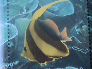 ​CHINA-1998-SC#2931 TROPICAL FISHES-22ND UPU CONGRESS SHEET-MNH-VERY FINE