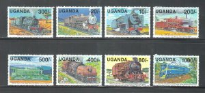 Uganda Scott #876-883 MNH