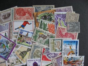 Ivory Coast collection of 55 different U, M, up to 2005 era, check them out!
