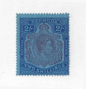 Bermuda Sc #123b 2sh  perf 14  OG VF