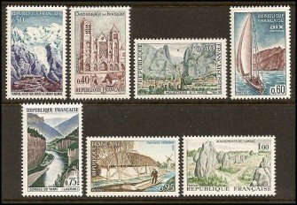 Scott #1124-30 Various Scenes MNH