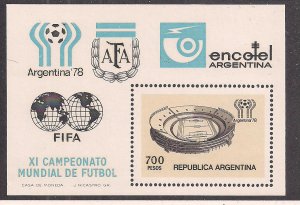 ARGENTINA SC# 1192   FVF/MNH  1978