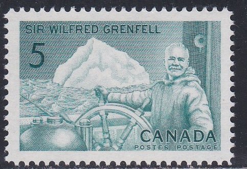 Canada # 438, Sir Wilfred Grenfell - Explorer NH