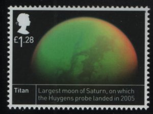 Great Britain 2012 MNH Sc 3118 1pd28p Titan Astronomical Bodies