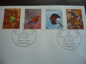 Postal History - Papua New Guinea - Scott# 249-252 - First Day Cover