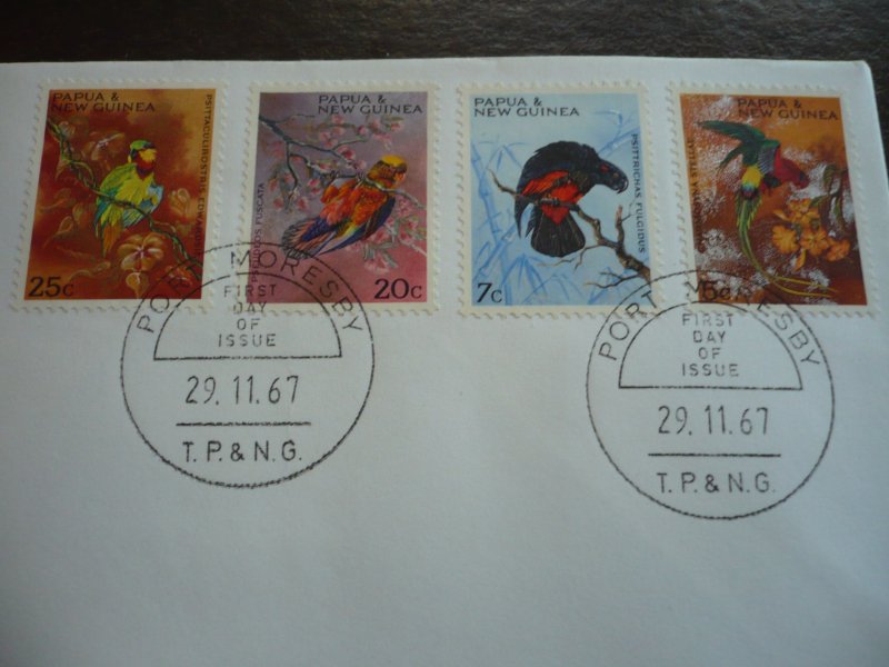 Postal History - Papua New Guinea - Scott# 249-252 - First Day Cover