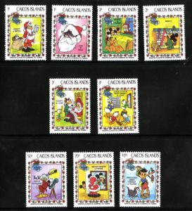 CAICOS 22-30 MNH SCV $17.50