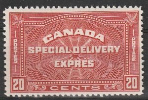 Canada Special Delivery Sc# E5, Mint OG LH VF  (~1716)