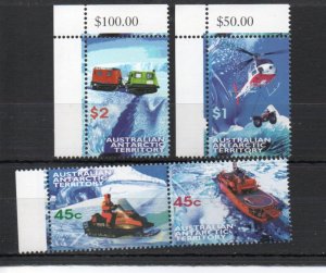 Australian Antarctic Territory L107-L110 MNH